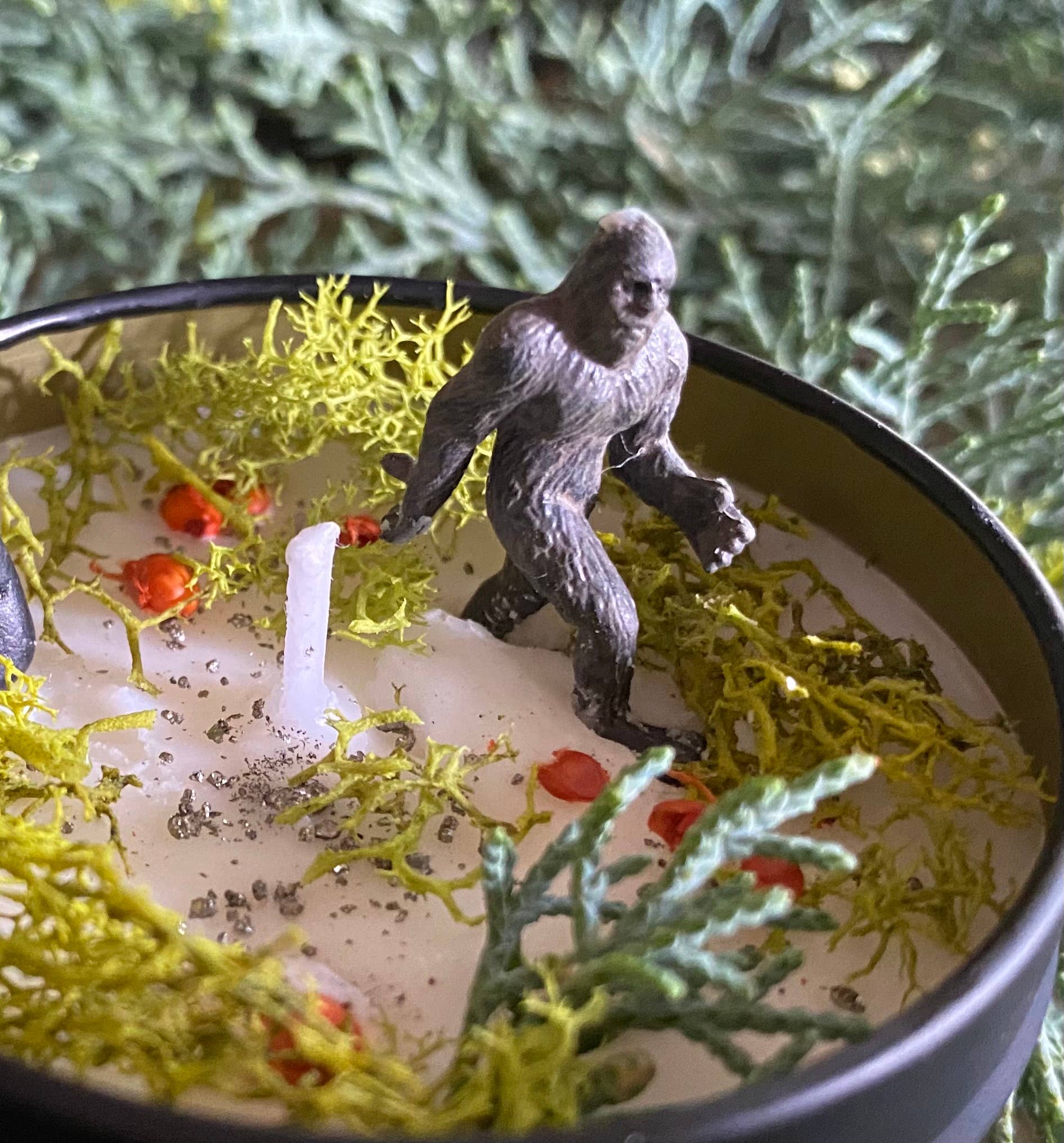 Big Foot Sighting Candle