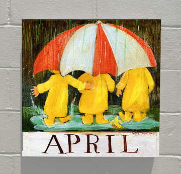 Gallery Grand -  April - Children's Series (April Showers)