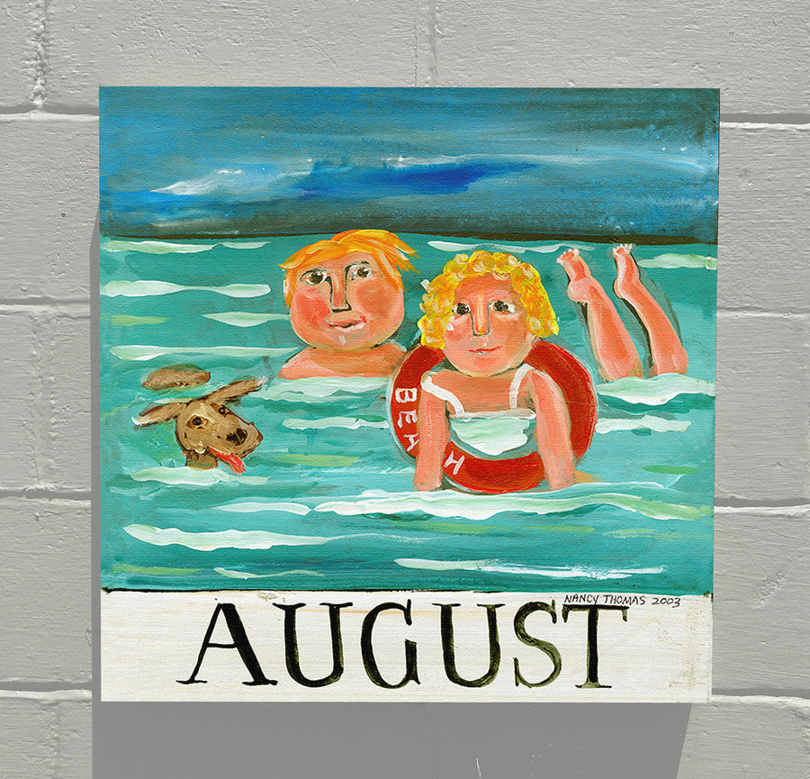 Gallery Grand -  August - Children's Series (Beach)