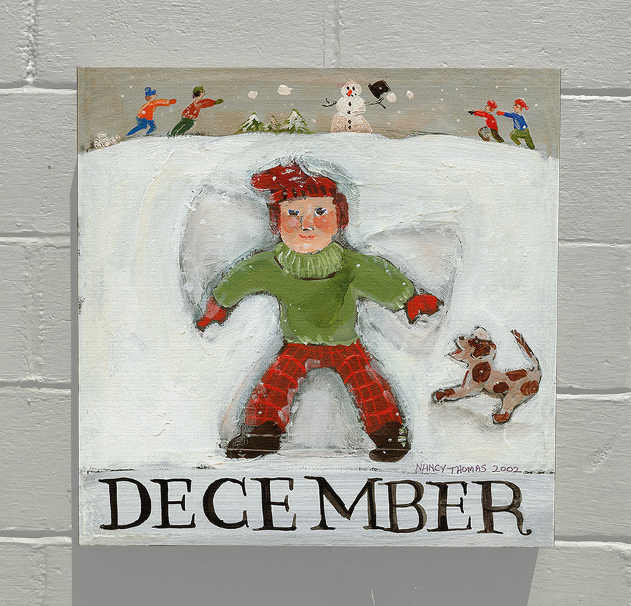 GALLERY GRAND - December - Children's Series (Snow Angel)