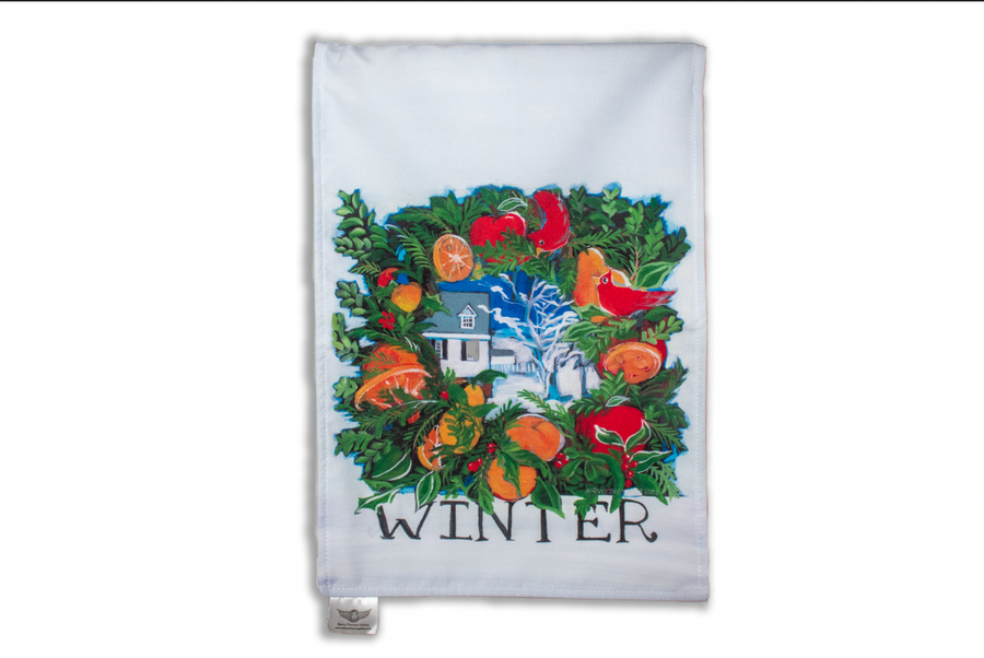 Garden Flags - Colonial Williamsburg Series - Winter