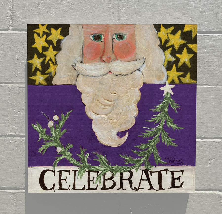 Gallery Grand - Celebrate Santa - Passionate for Purple!