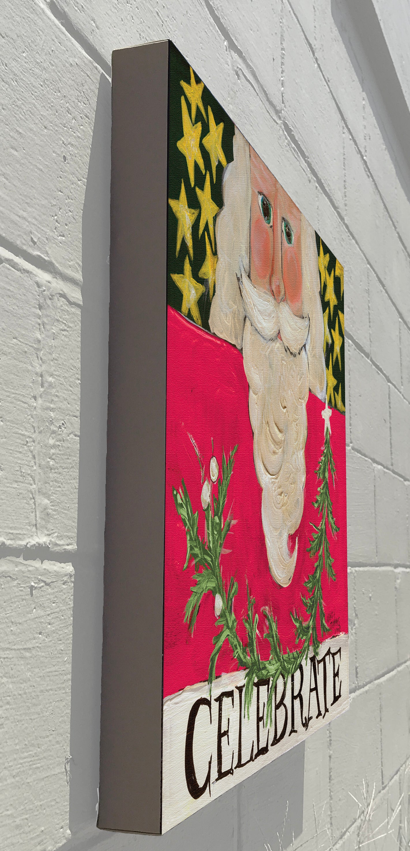 Gallery Grand - Celebrate Santa - Think Pink!