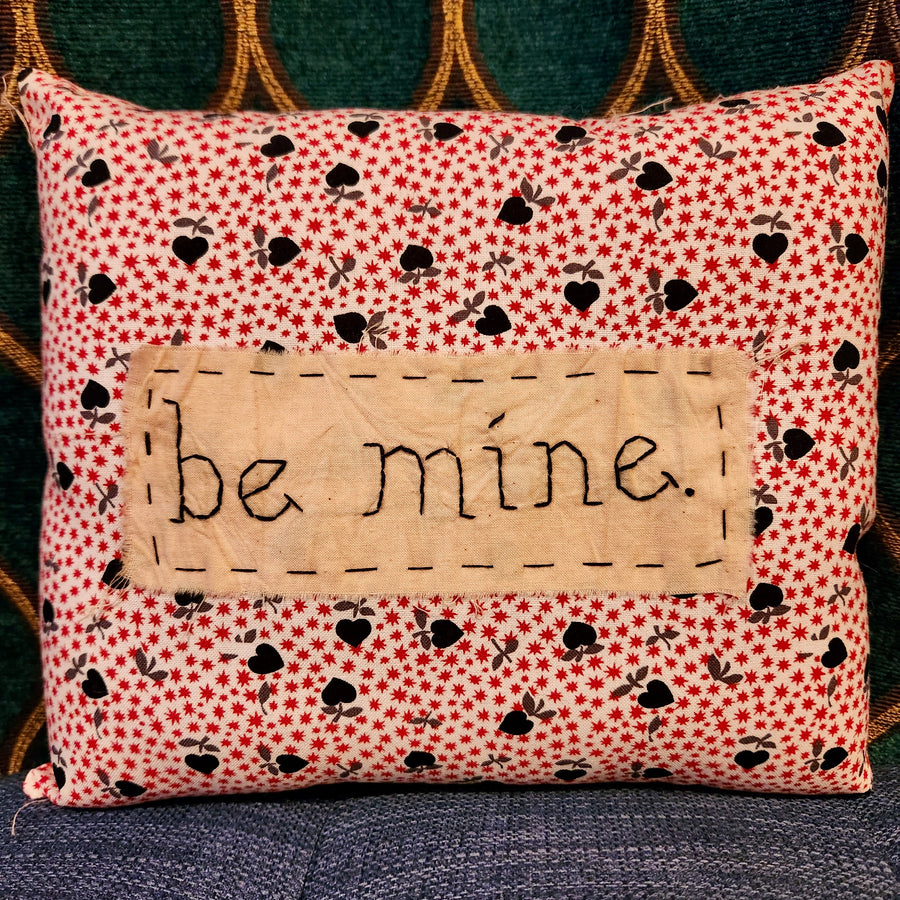 Hand-stitched Throw Pillow  