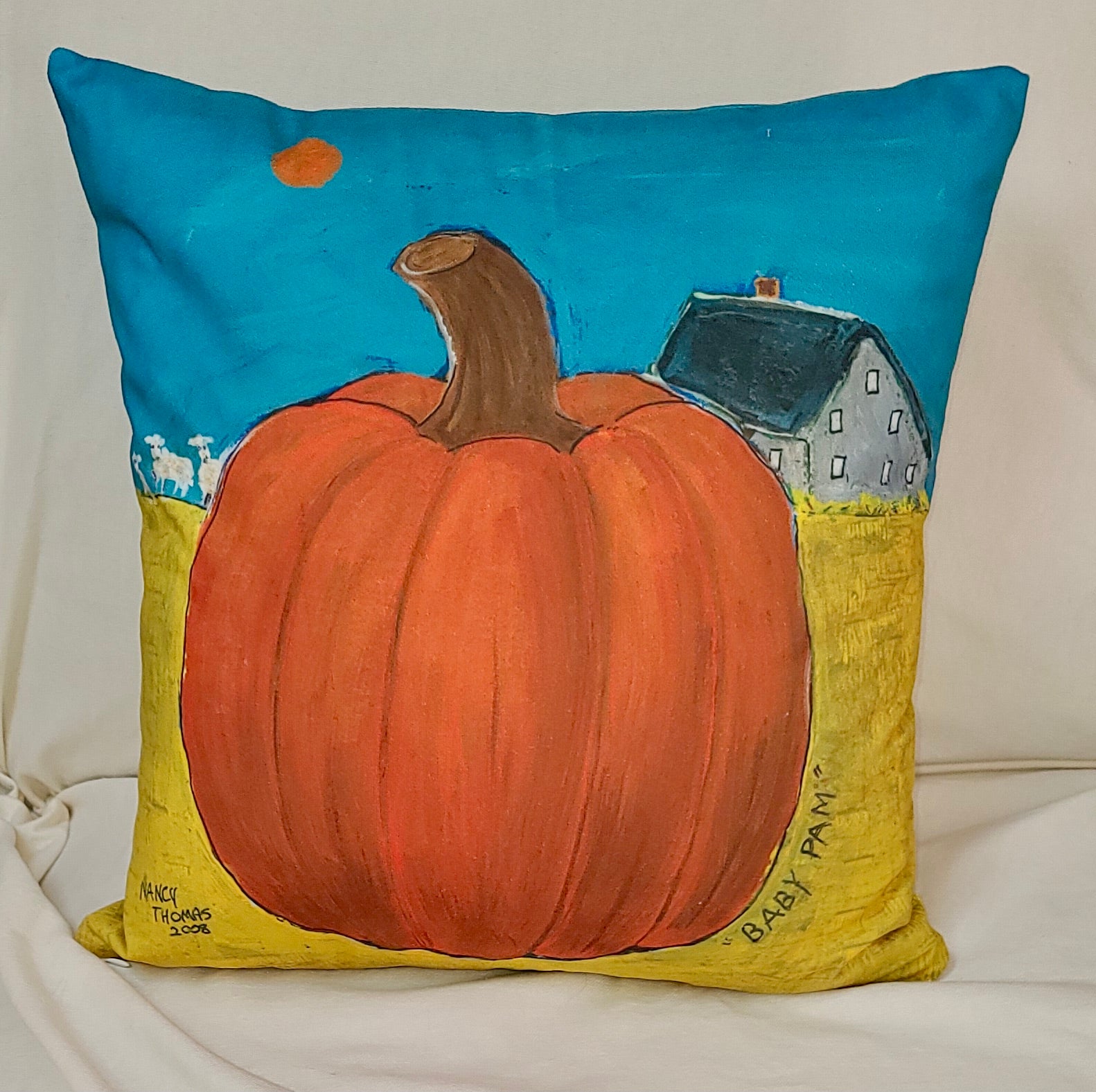 NANCY THOMAS PILLOWS - Pumpkins - Baby Pam