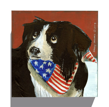 Gallery Grand - Dog Face - Border Collie