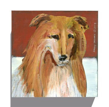 Gallery Grand - Dog Face - Collie