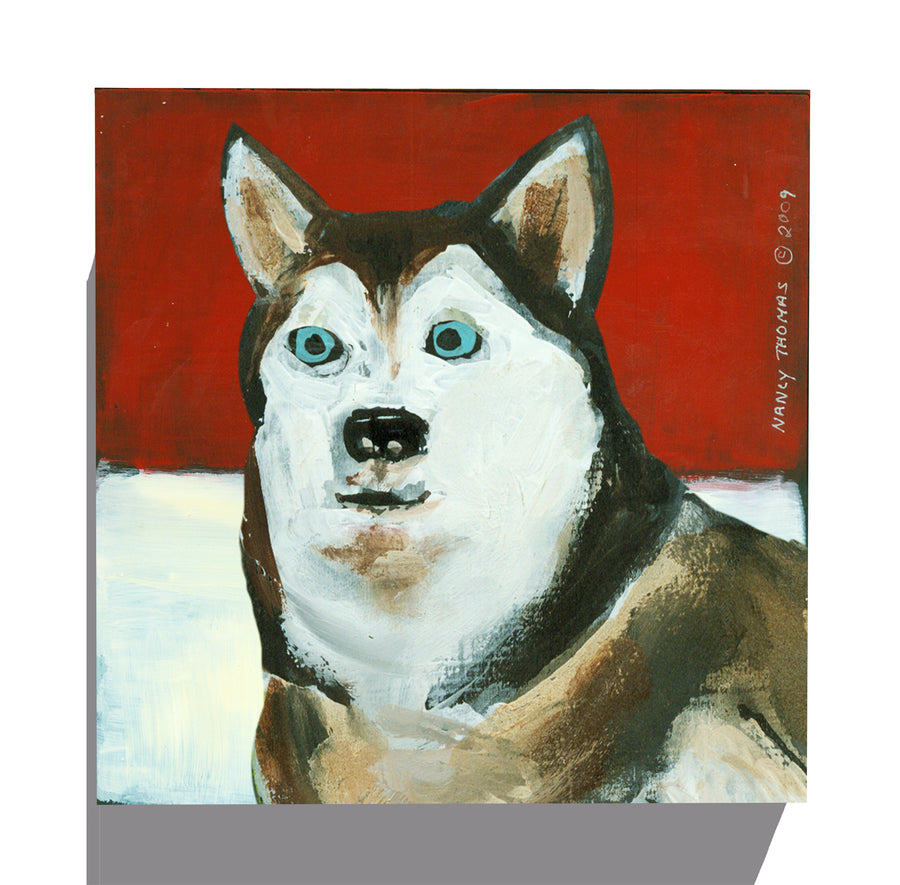 Gallery Grand - Dog Face - Husky