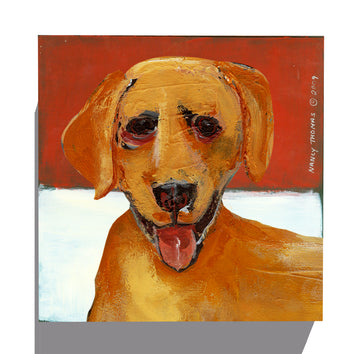 Gallery Grand - Dog Face - Yellow Lab