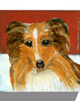 Gallery Grand - Dog Face - Sheltie