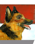 Gallery Grand - Dog Face - German Shepherd