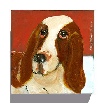 Gallery Grand - Dog Face - Basset Hound