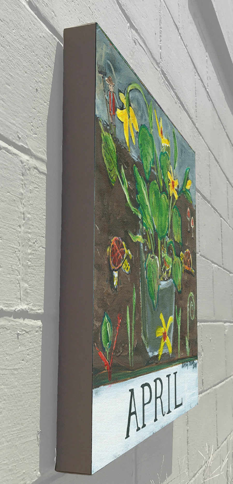 Marvelous Months - April - Floral Series (Turtles)