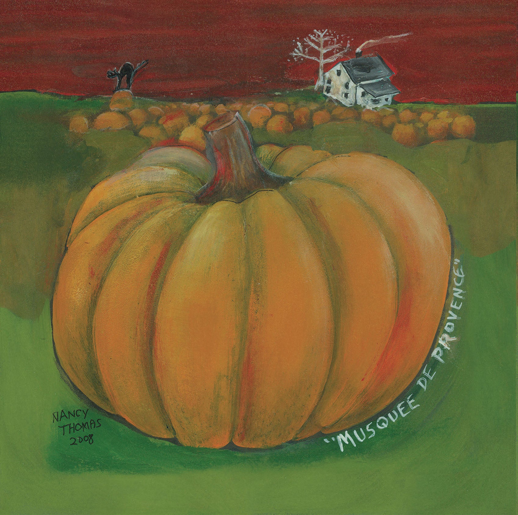 NANCY THOMAS PILLOWS - Pumpkins - Musque