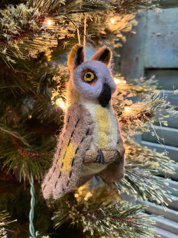 Great Horned Owl Woolie Bird