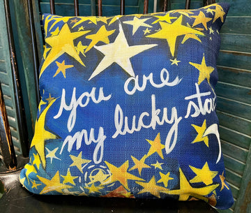 NANCY THOMAS PILLOWS - You Are My Lucky Star