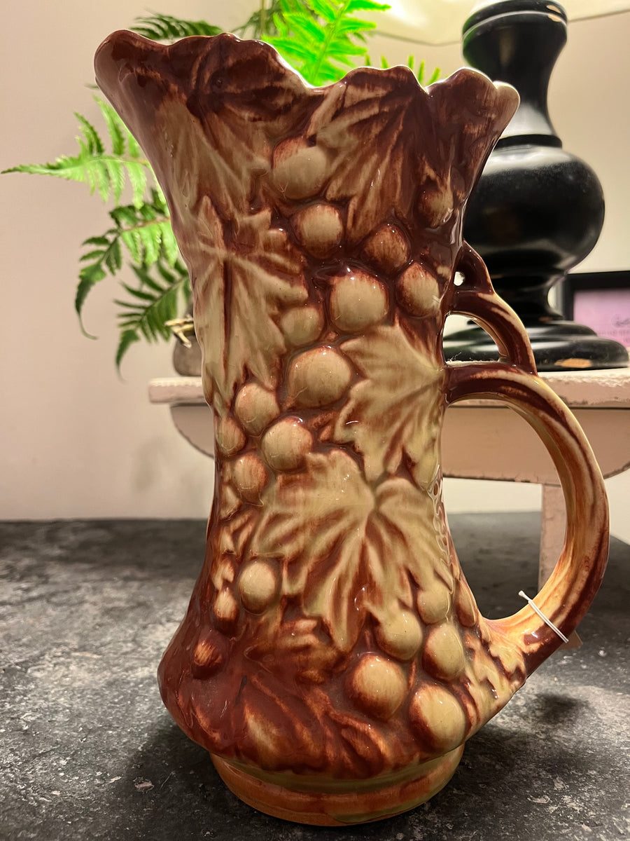 McCoy Pitcher with Grapes