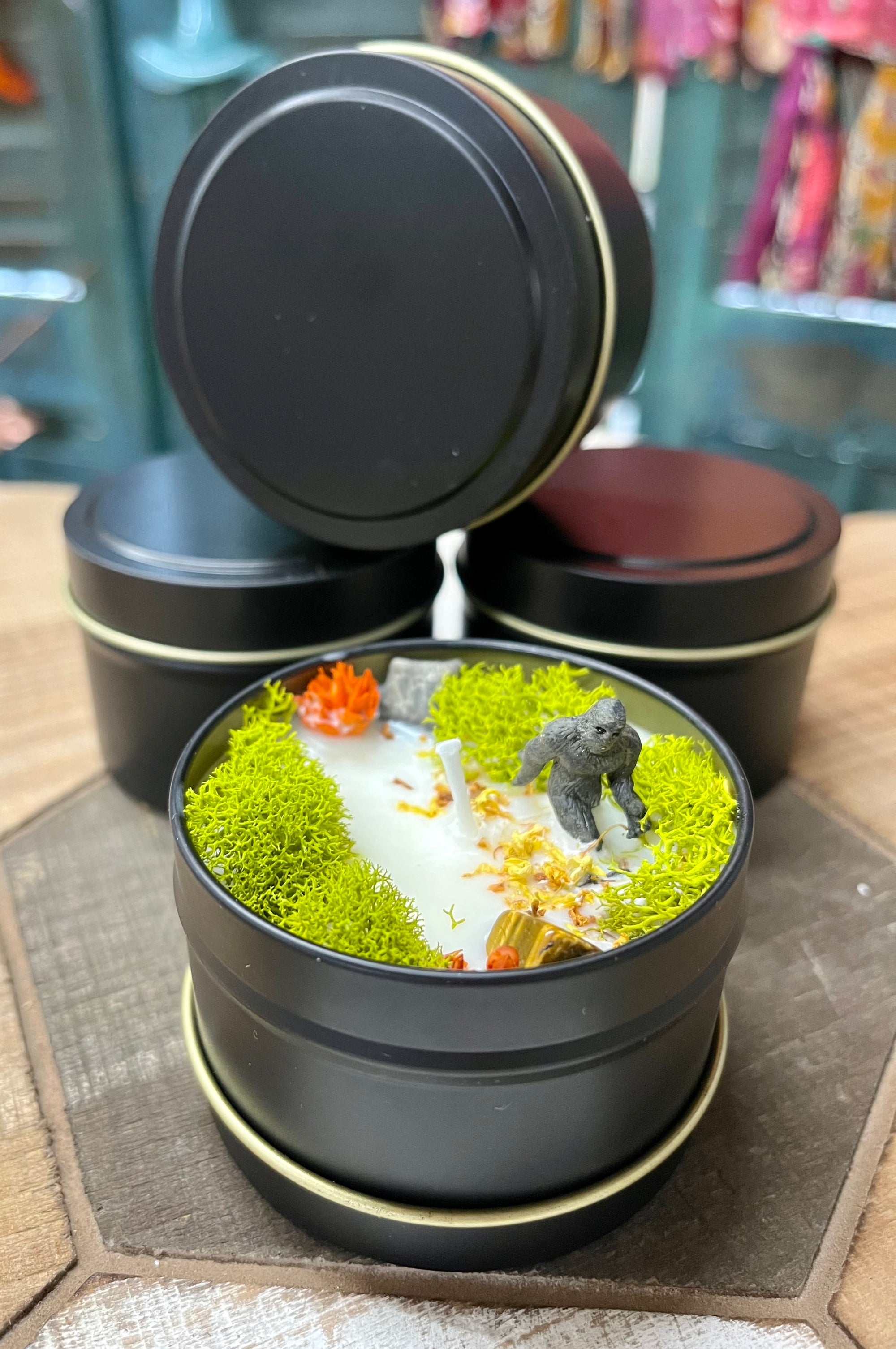 Big Foot Sighting Candle