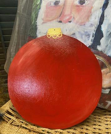 Nancy Thomas Gallery ~ Hand Painted ~ Big Bulbs Red
