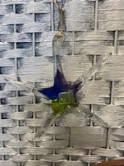 Small Glass Star Suncatcher