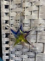 Large Glass Star Suncatcher