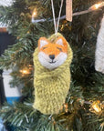 Cozy Fox Ornament
