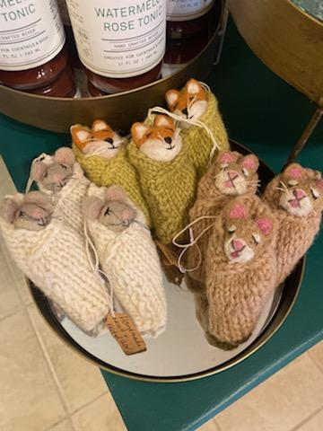 Cozy Fox Ornament