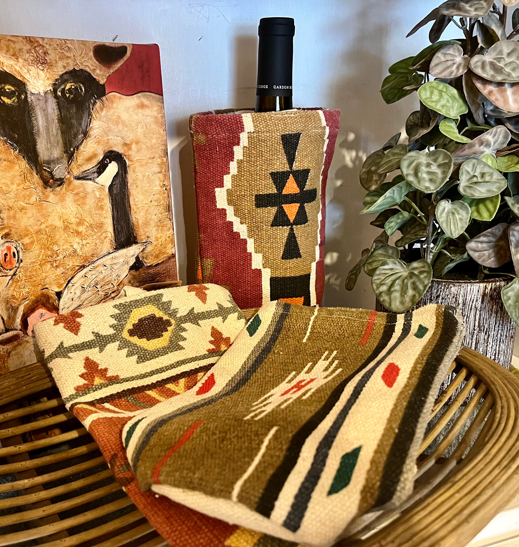 Southwest Wine Bags