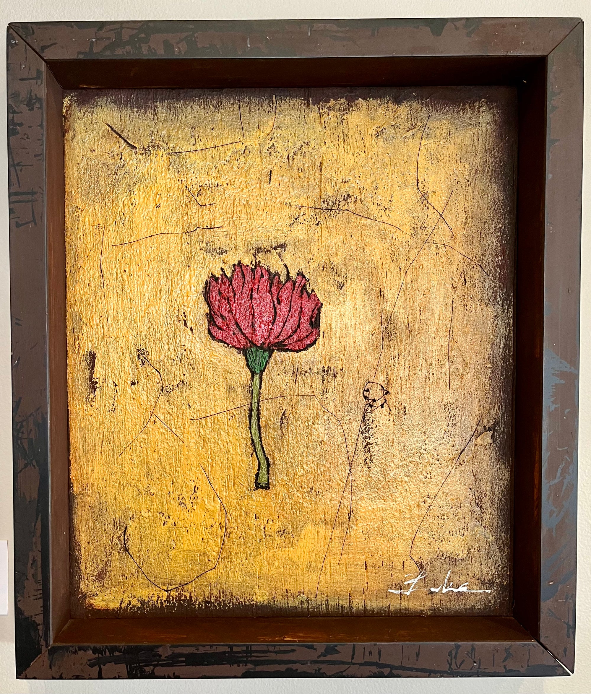 Michael Banks ~ Red Flower