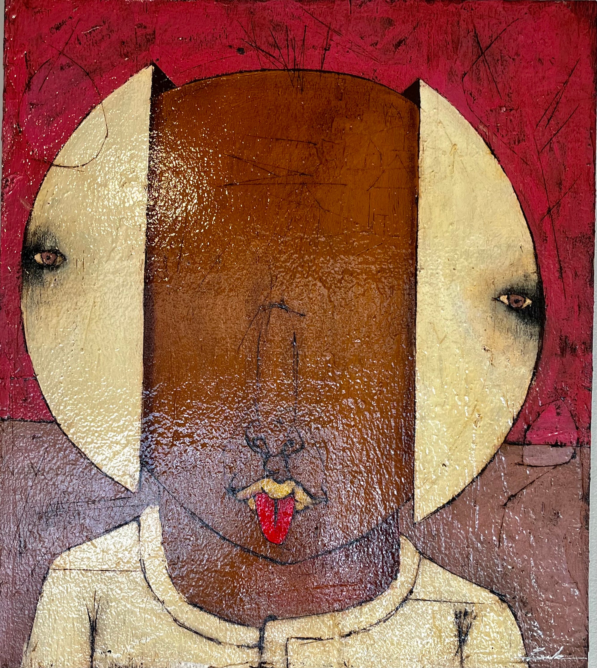 Michael Banks ~ Untitled 3.  (On loan from private collection)