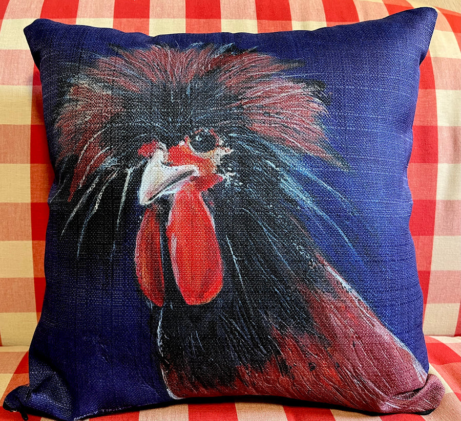 NANCY THOMAS PILLOWS - Set of 2 Chicken Pillows