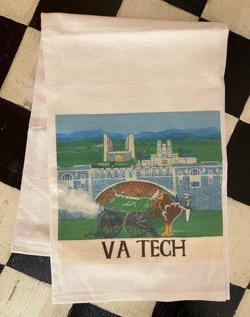 NANCY THOMAS KITCHEN TEA TOWELS - Virginia Tech