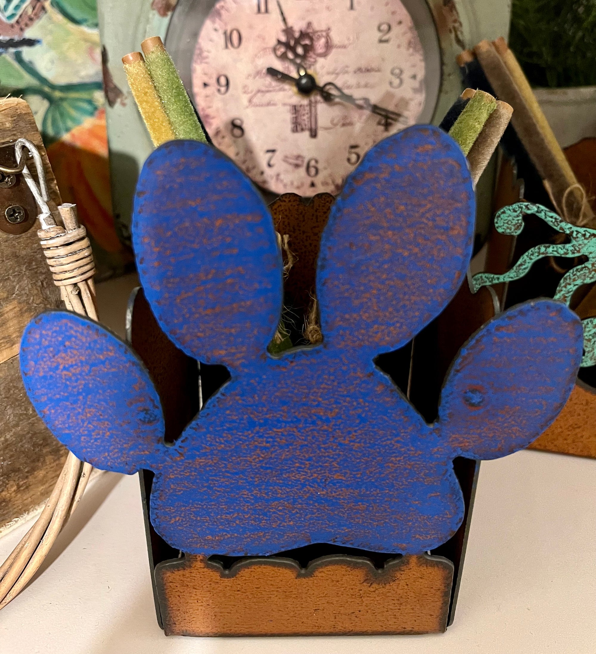 Metal Desktop Pencil Holders