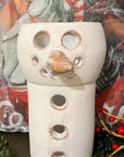 Clay Snowman Luminary