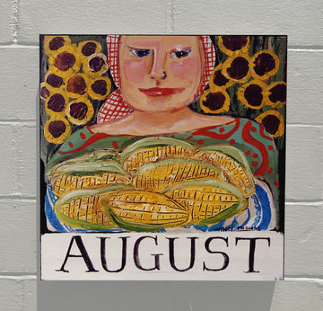 Gallery Grand - August Corn - Original Month Series