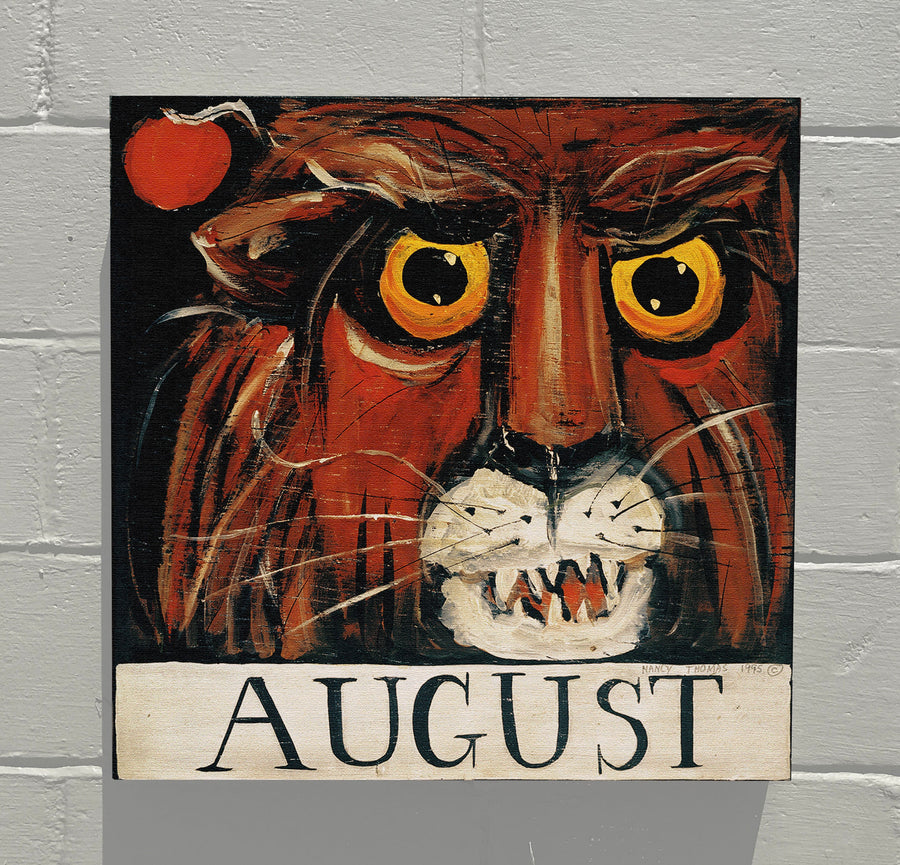 Available Now - August Lion - Original Month Series