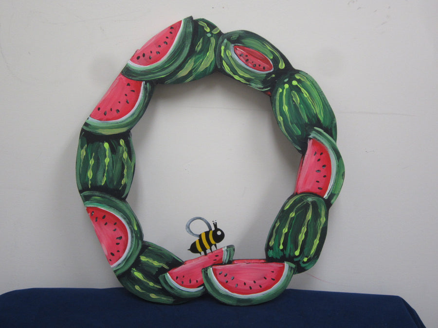 Watermelon Wreath