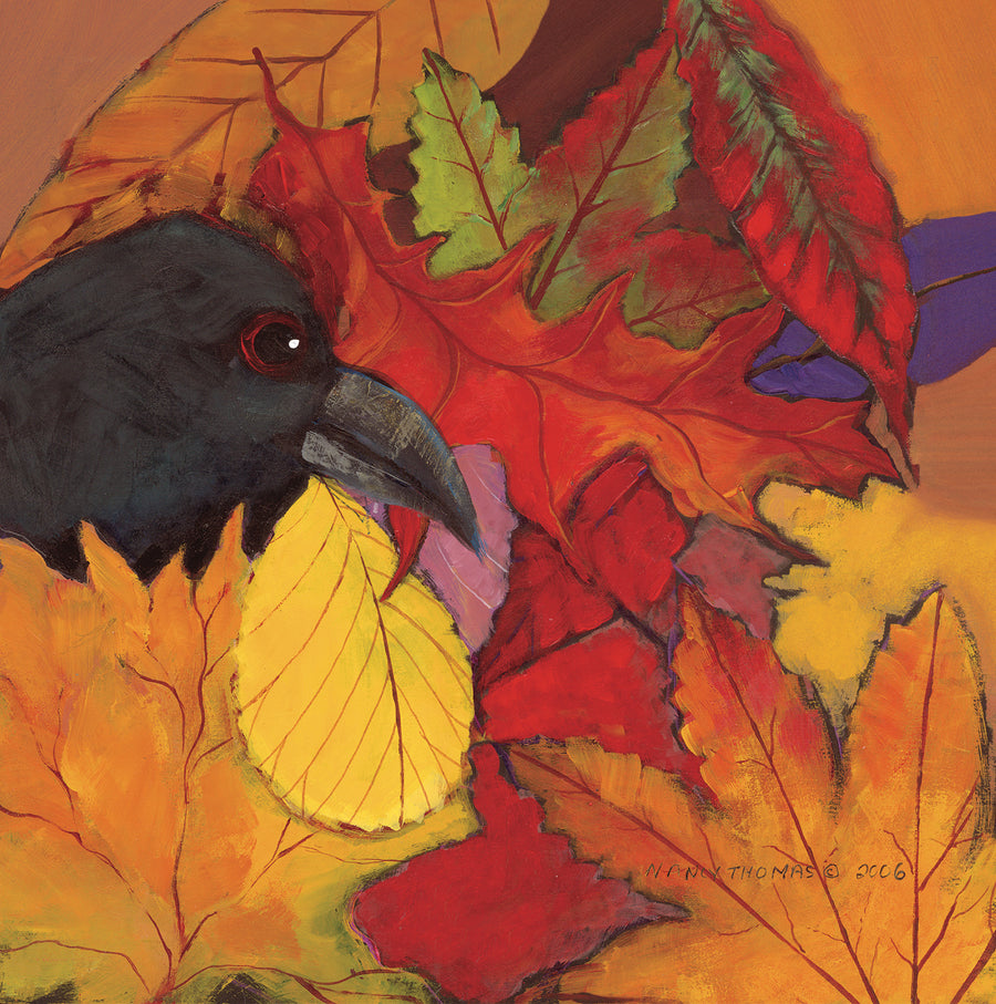NANCY THOMAS PILLOWS - Autumn Crow