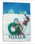 Garden Flags - Angel Series - Winter