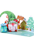 3D Pop-up Card  - Gnome (First Class Forever stamp included)