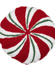Peppermint Candy Throw Pillow