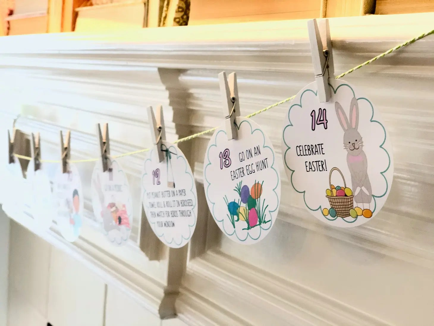 Count To Easter Sunday Calendar - Banner