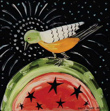 NANCY THOMAS PILLOWS - Watermelon Bird
