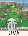 NANCY THOMAS KITCHEN TEA TOWELS - University - UVA