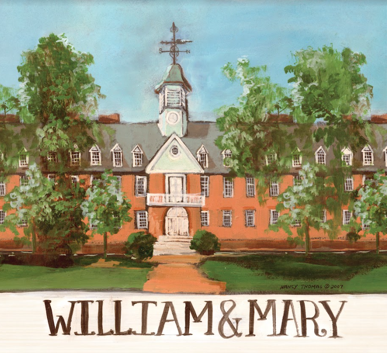 NANCY THOMAS KITCHEN TEA TOWELS - William and Mary