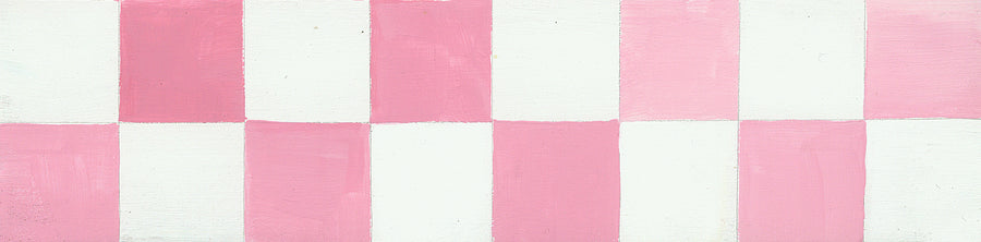Available Now - Bride and Groom (Pink and White Checkered Sides)