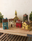 Ceramic Village Luminary - Red House